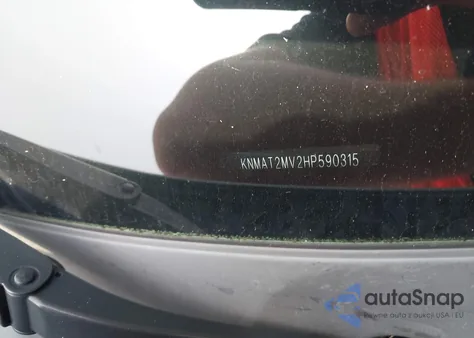 2017 Nissan Rogue S from USA, damaged, VIN KNMAT2MV2HP590315